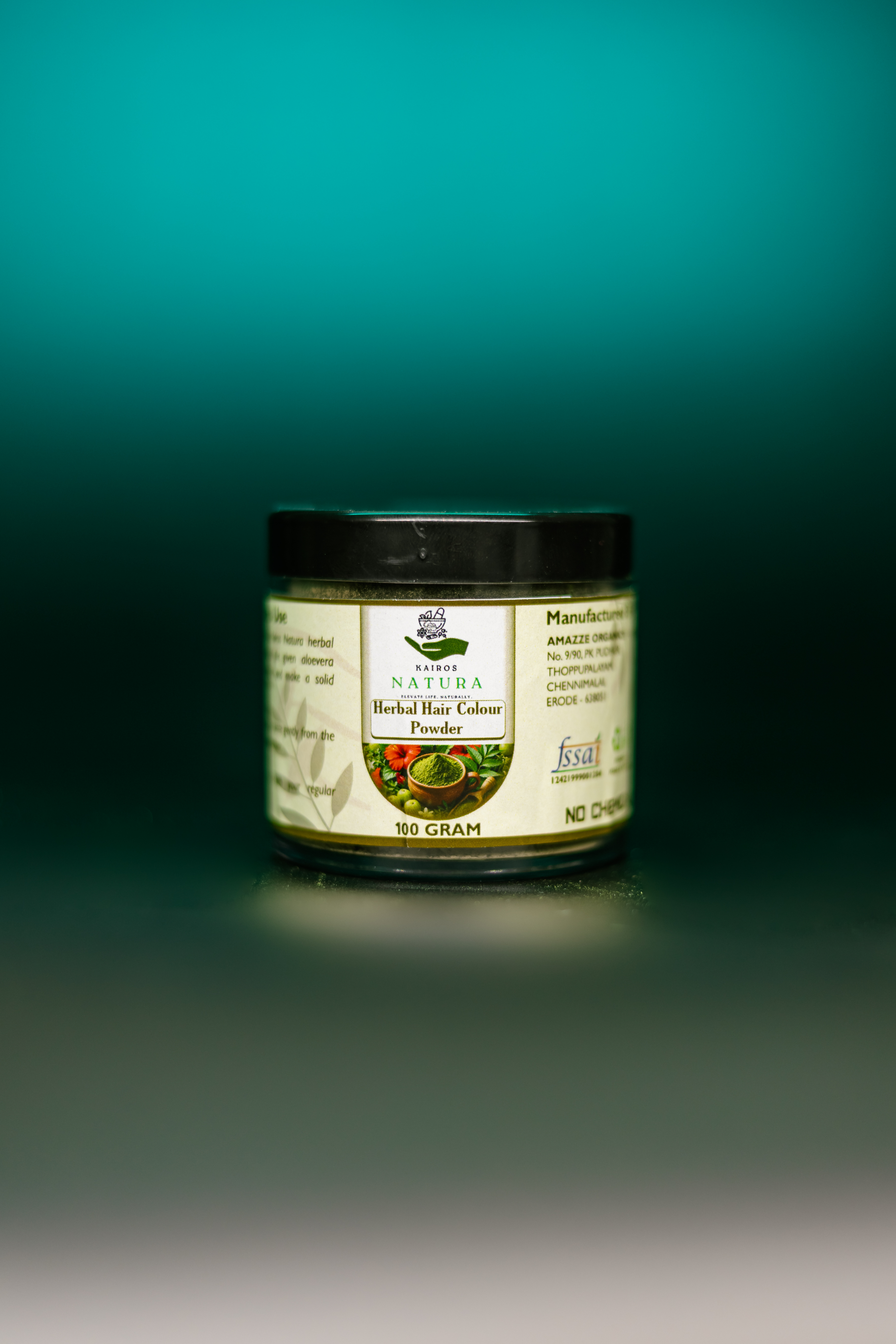 Black Hair-color Powder